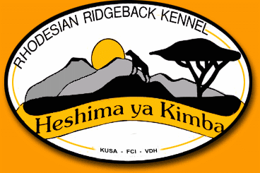 Heshima ya Kimba ( 1996 - 2013 Anke van Wyk)